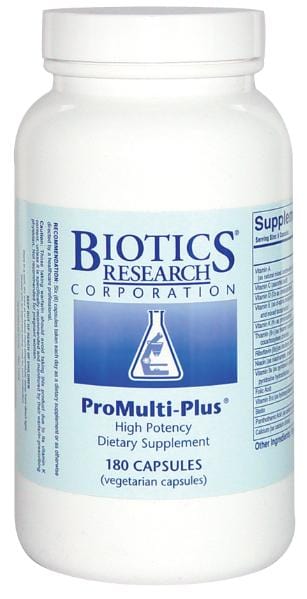 Biotics Research ProMulti-Plus, 180 Capsules