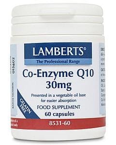 Lamberts Co Enzyme Q10, 30mg, 60Caps