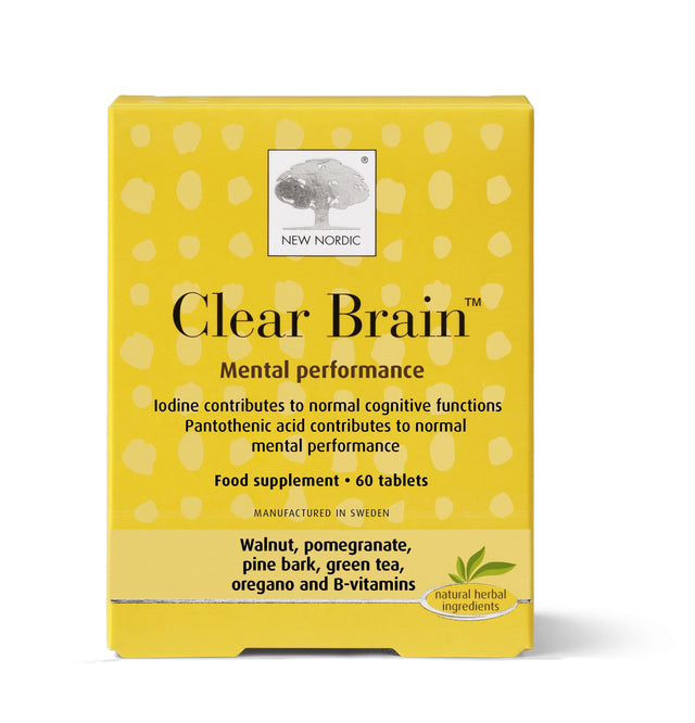 New Nordic Clear Brain, 60 Tablets
