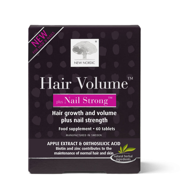 New Nordic Hair Volume Nail Strong, 60 Tablets