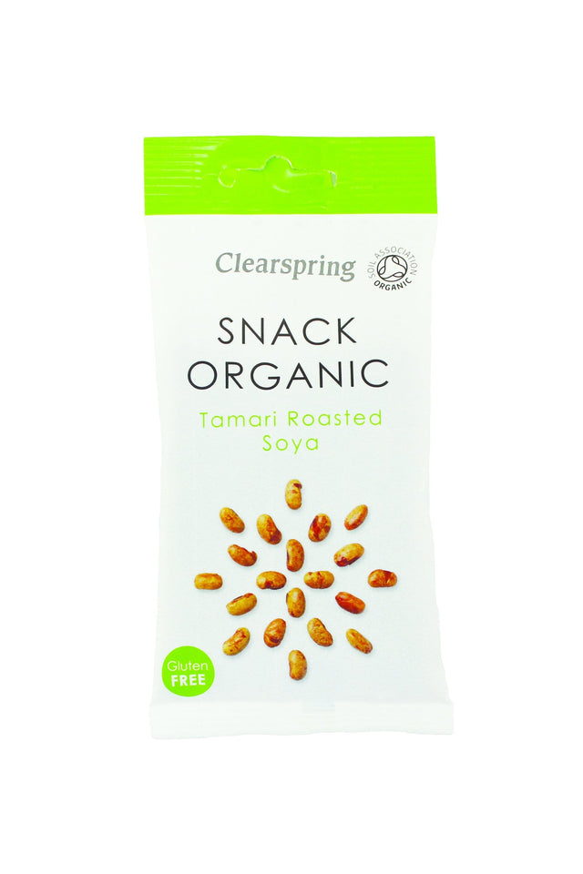Clearspring Snack Organic Tamari Roasted Soya, 30gr