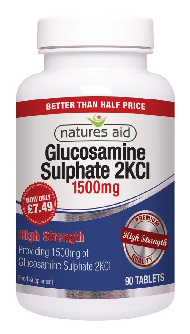 Natures Aid Glucosamine Sulphate, 90 Tablets