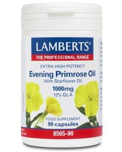 Lamberts Evening Primrose Oil with Starflower Oil, 1000mg, 90Caps