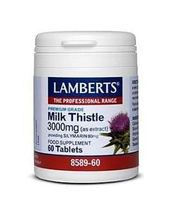 Lamberts Milk Thistle 3000mg, 60 Tablets