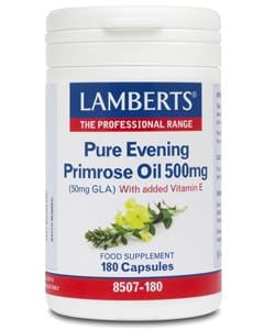 Lamberts Pure Evening Primrose Oil, 500mg, 180Caps