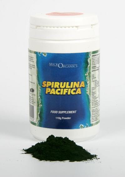 MicrOrganics Spirulina Pacifica Powder, 110gr