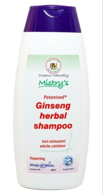 Mistry Ginseng Herbal Shampoo, 200 ml
