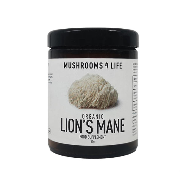 Mushrooms 4 Life Organic Lion Mane Powder, 60g