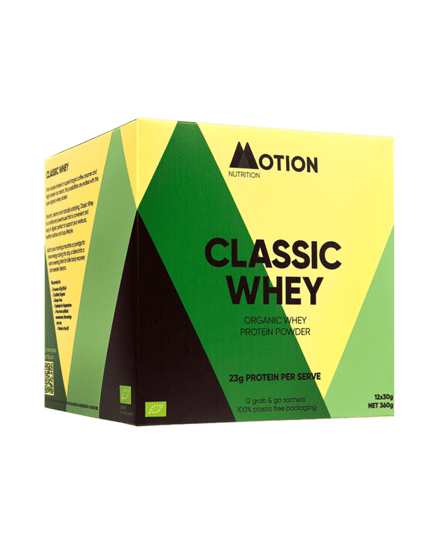 Motion Nutrition Classic Whey Protein Shake 360g, 12 Sachets
