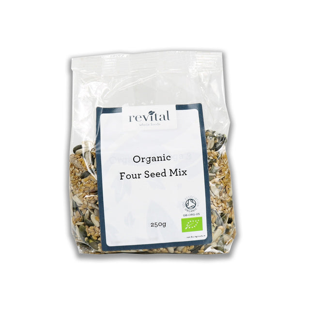 Revital Whole Foods Organic Omega 4 Seed Mix, 250gr