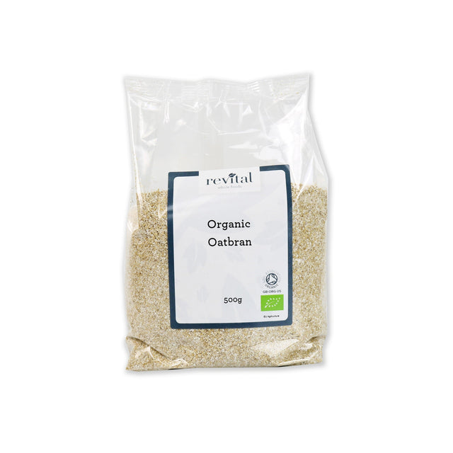 Revital Whole Foods Organic Oatbran, 500gr
