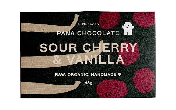Pana Chocolate Sour Cherry & Vanilla, 45gr