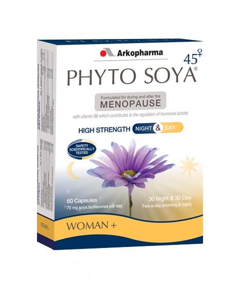 Arkopharma Phyto Soya Night & Day, 60 Capsules