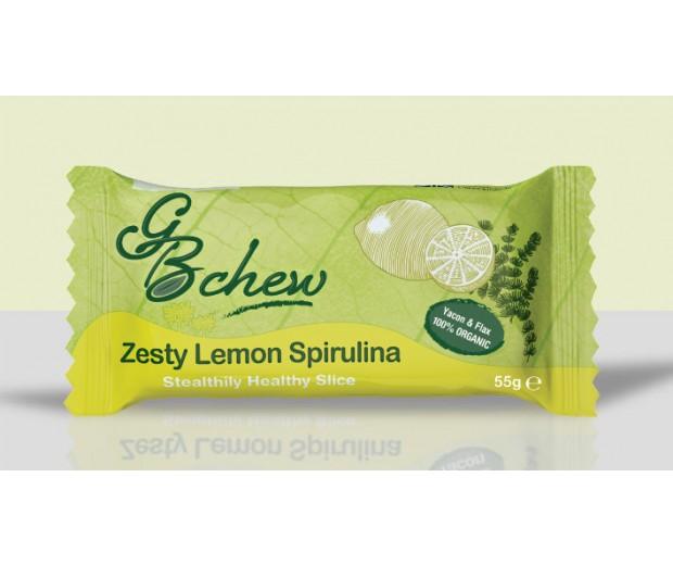 GB Chew Zesty Lemon Spirulina, 55gr