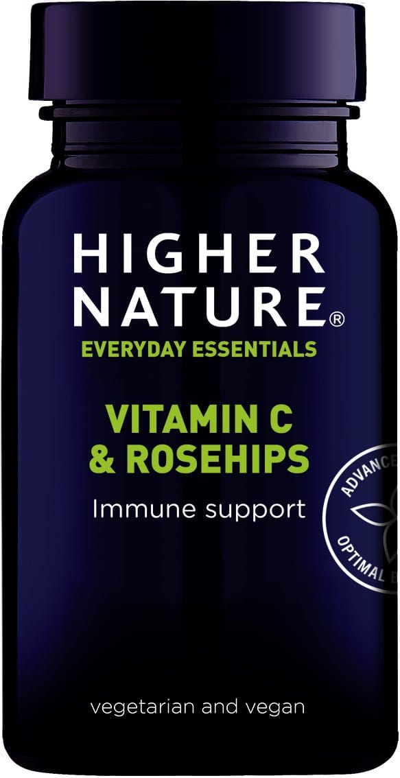 Higher Nature Vitamin C & Rosehips 1000mg, 180 Tablets