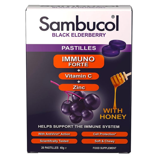 Sambucol Immuno Forte, 20 Pastilles
