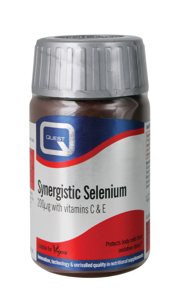 Quest Synergistic Selenium, 200mcg, 90 Tablets