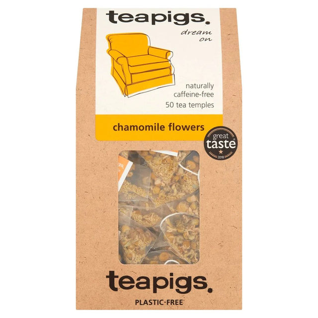 teapigs - Chamomile Flowers, 50 Tea Temples