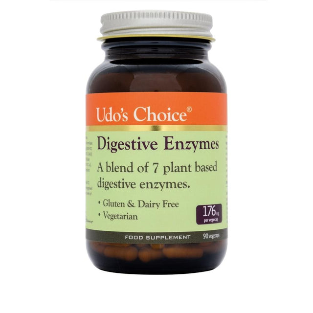 Udo's Choice Ultimate Digestive Enzymes Blend, 176mg, 90 Capsules