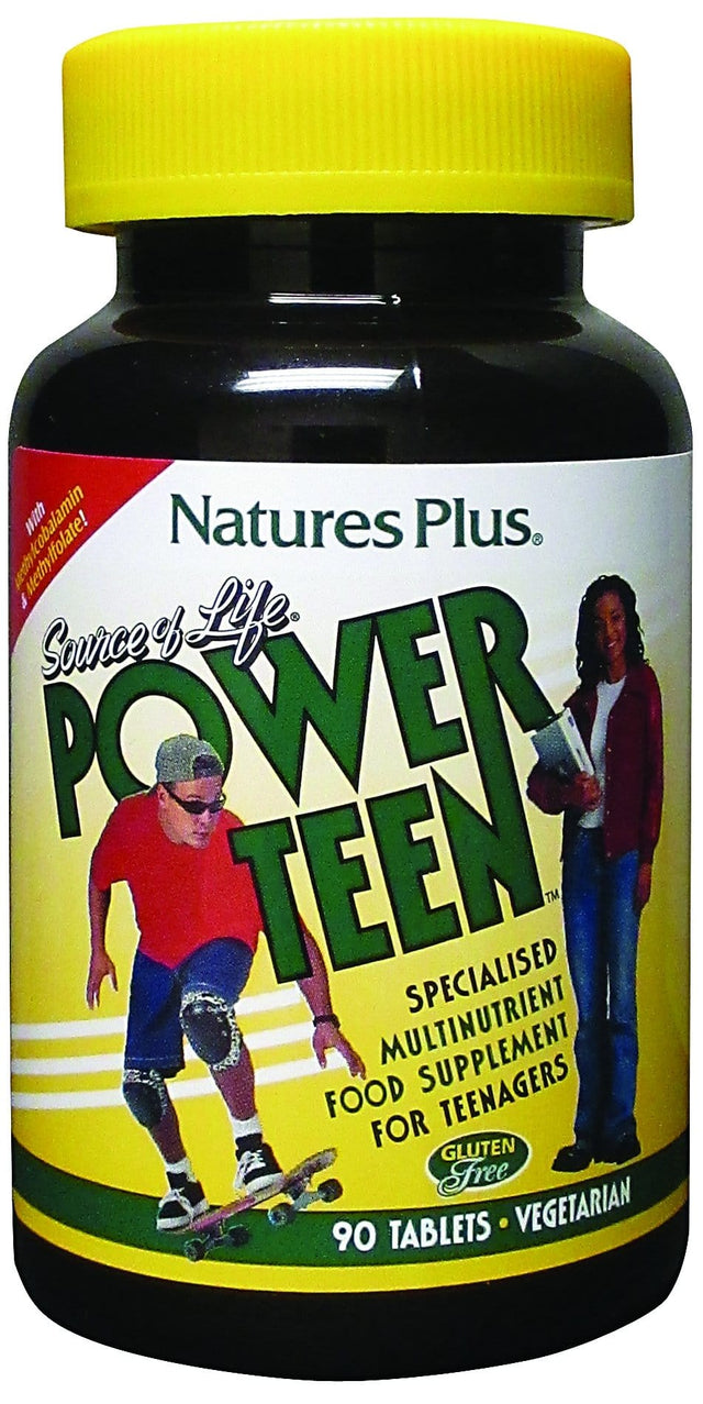 Nature's Plus Source of Life Power-Teen, 90 Tablets