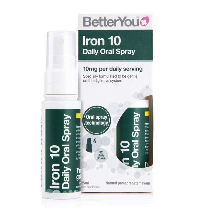 BetterYou Iron10 Oral Spray, 25ml