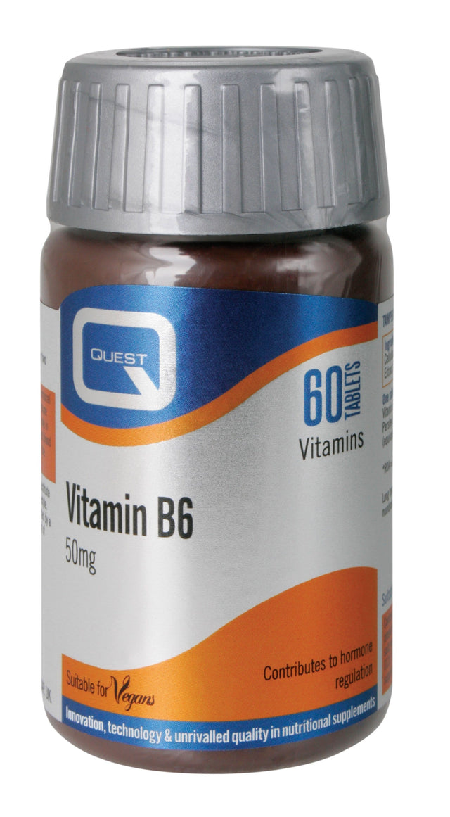 Quest Vitamin B6, 50mg, 60 Tablets