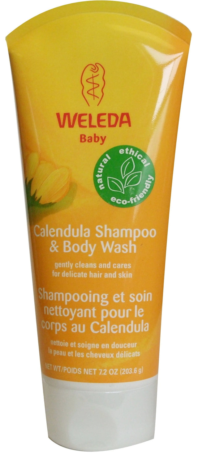 Weleda Calendula Shampoo & Bodywash, 200ml