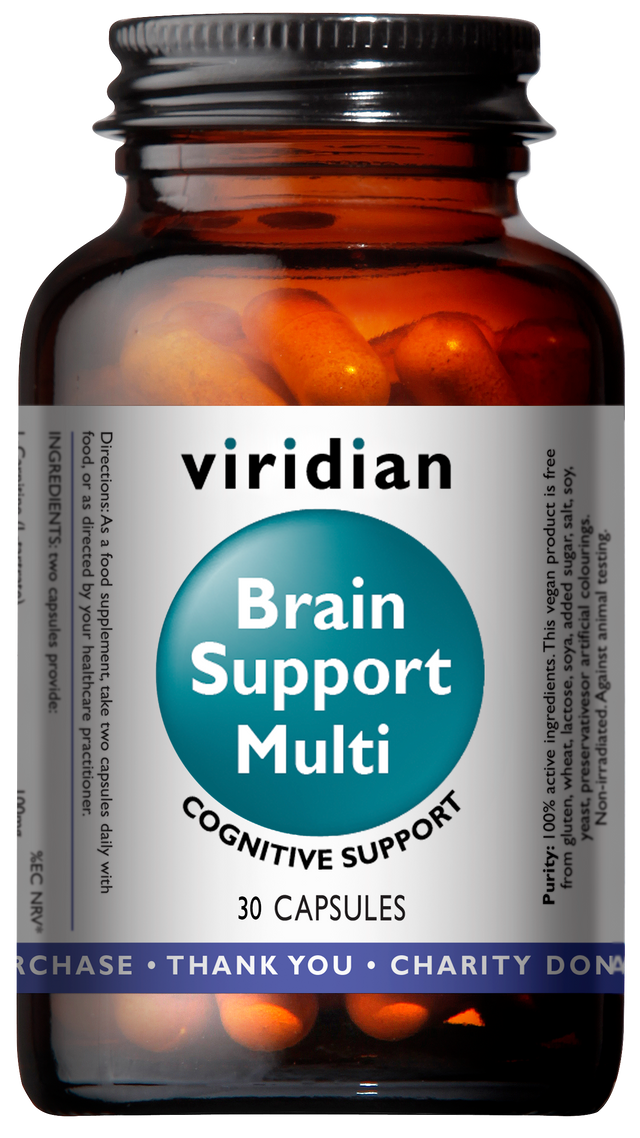 Viridian Brain Support Multi, 60 Capsules