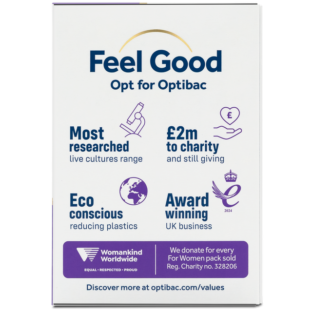 Optibac Probiotics Women Probiotic, 90 Capsules