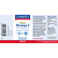 Lamberts Vegan Omega 3, 750MG | 60 Capsules