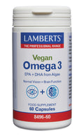 Lamberts Vegan Omega 3, 750MG | 60 Capsules