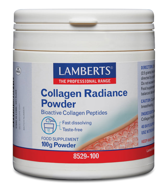 Lamberts Collagen Radiance Powder,  100G