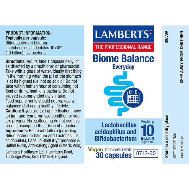 Lamberts Biome Balance Everyday,  30 Capsules
