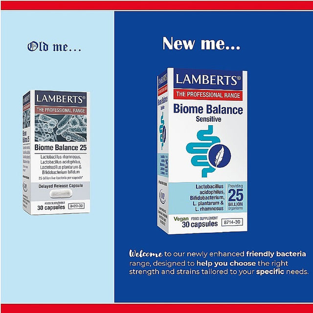 Lamberts Biome Balance Sensitive, 30 Capsules