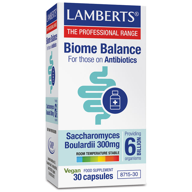 Lamberts Biome Balance (Antibiotics), 30 Capsules