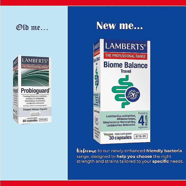 Lamberts Biome Balance Travel, 30 Capsules