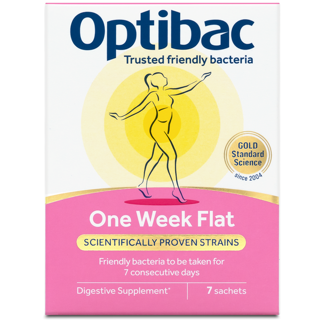 Optibac Probiotics One Week Flat, 7 Sachets