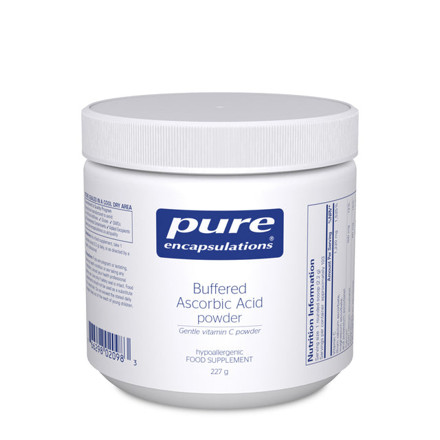 Pure Encapsulations Buffered Ascorbic Acid Powder,  227gr