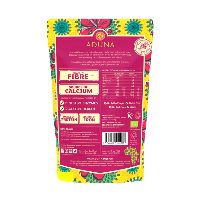 Aduna Aduna Hibiscus Superfood Powder, 275gr