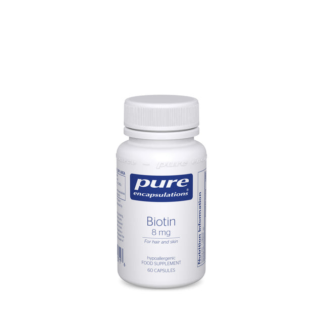 Pure Encapsulations Biotin 8 mg, 60 Capsules