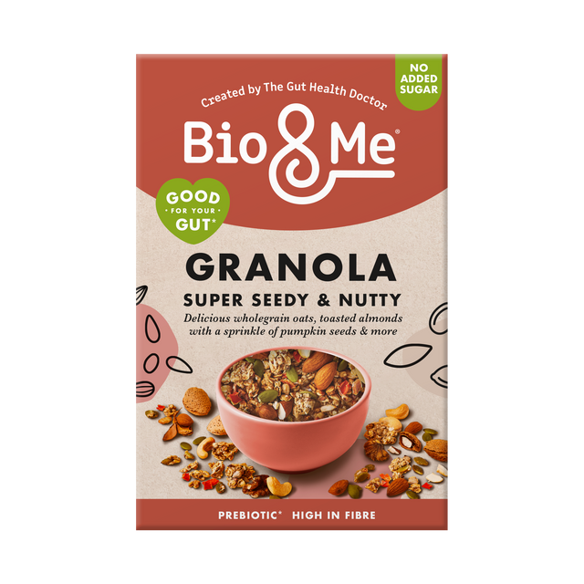 Bio&Me Super Seedy & Nutty Gut-Loving Granola, 360gr