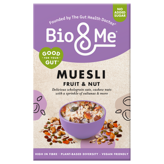 Bio&Me Fruit & Nut Gut-Loving Muesli, 400gr