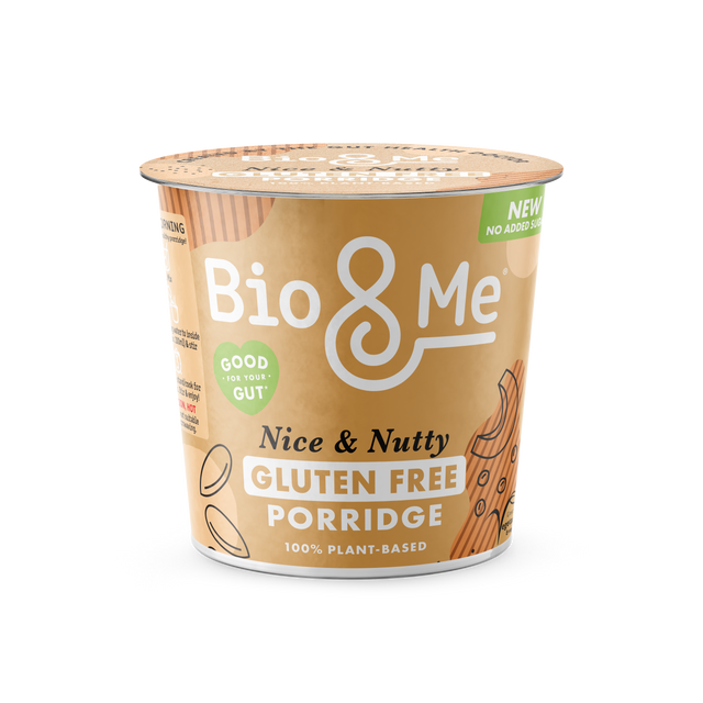 Bio&Me Nice & Nutty Gluten Free Gut - Loving Porridge Pot, 58gr