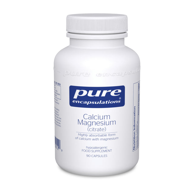 Pure Encapsulations Calcium Magnesium (citrate), 90 Capsules