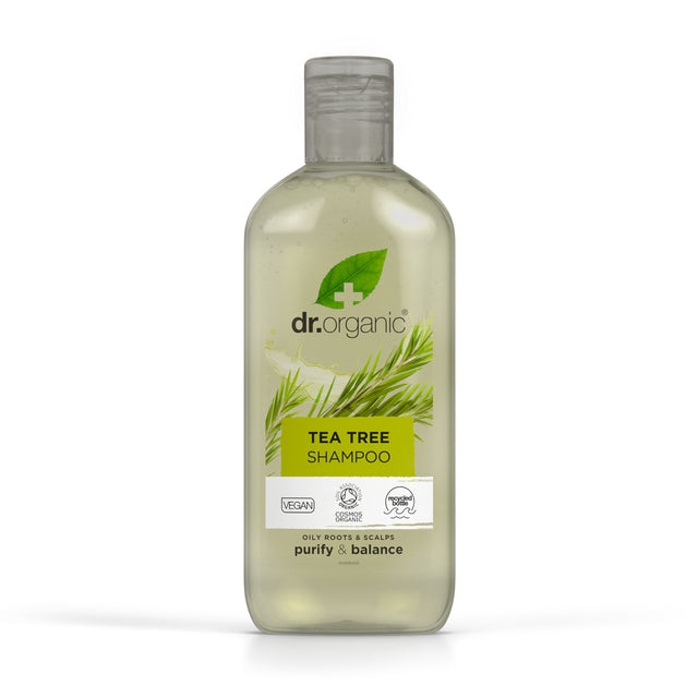 Dr Organic Tea Tree Shampoo, 265ml