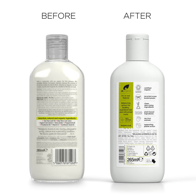 Dr Organic Tea Tree Conditioner, 265ml