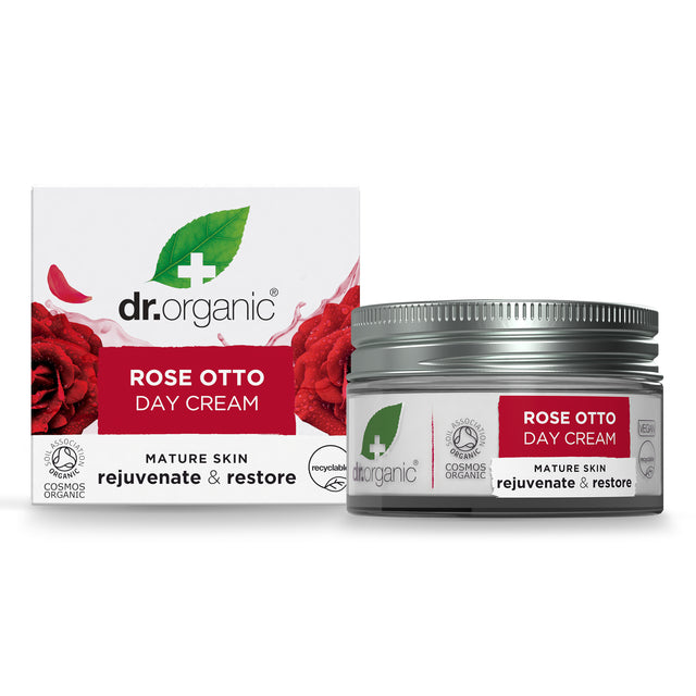 Dr Organic Rose Otto Day Cream, 50ml