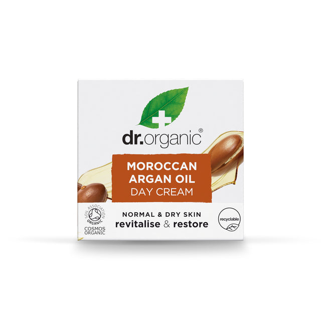 Dr Organic Moroccan Argan Oil Day Cream, 50ml