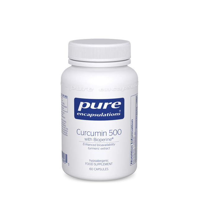 Pure Encapsulations  Curcumin 500 with Bioperine®,   60 Capsules