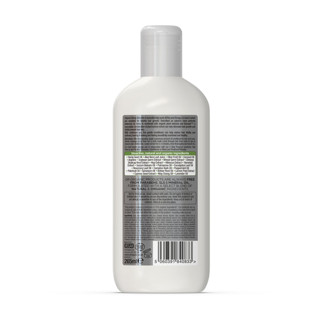 Dr Organic Hemp Oil Rescue Conditioner, 265ml